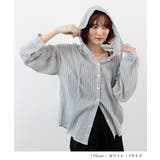 シアーチェックフードシャツ | futier land | 詳細画像7 