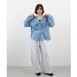 シアーチェックフードシャツ | futier land | 詳細画像9 