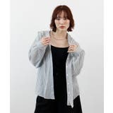 シアーチェックフードシャツ | futier land | 詳細画像18 