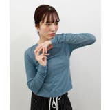 袖シャーリングシアートップス | futier land | 詳細画像10 