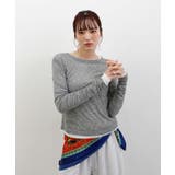 袖シャーリングシアートップス | futier land | 詳細画像14 