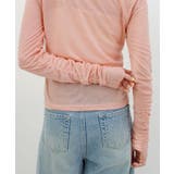 袖シャーリングシアートップス | futier land | 詳細画像17 