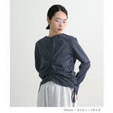 チェックギャザーショート丈ブラウス/シャツ | futier land | 詳細画像7 