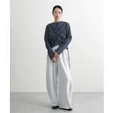 チェックギャザーショート丈ブラウス/シャツ | futier land | 詳細画像17 