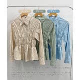 ストライプシャーリングシャツ | futier land | 詳細画像1 