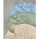ストライプシャーリングシャツ | futier land | 詳細画像2 