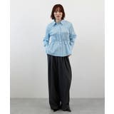 ストライプシャーリングシャツ | futier land | 詳細画像14 