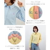 ロゴ刺繍クロップドシャツ | futier land | 詳細画像3