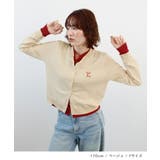 ロゴ刺繍レイヤードカーディガン | futier land | 詳細画像6