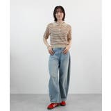 ボーダーシアーポロニット | futier land | 詳細画像12 