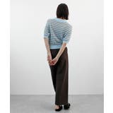 ボーダーシアーポロニット | futier land | 詳細画像14 