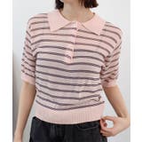 ボーダーシアーポロニット | futier land | 詳細画像15 