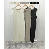 [前後2way]ベルト付きロングワンピース | futier land | 詳細画像1 