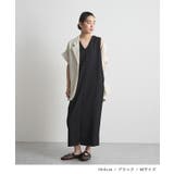 [前後2way]ベルト付きロングワンピース | futier land | 詳細画像5 