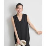 [前後2way]ベルト付きロングワンピース | futier land | 詳細画像9 