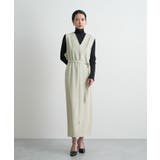 [前後2way]ベルト付きロングワンピース | futier land | 詳細画像18 