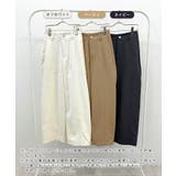 切り替えワイドカーブスラックスパンツ | futier land | 詳細画像1 