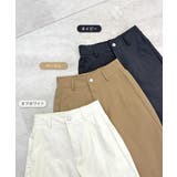 切り替えワイドカーブスラックスパンツ | futier land | 詳細画像2 