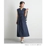 ベルト付きデニムワンピース | futier land | 詳細画像7 