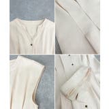 ベルト付きデニムワンピース | futier land | 詳細画像9 