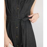 ベルト付きデニムワンピース | futier land | 詳細画像13 