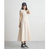 ベルト付きデニムワンピース | futier land | 詳細画像19 