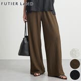 ブラウン | 裾レースパンツ | futier land