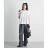 レース付きノースリーブTシャツ | futier land | 詳細画像17 