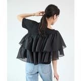 シフォンドッキングトップス | futier land | 詳細画像16