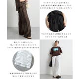 刺繍レースルーズパンツ | futier land | 詳細画像3