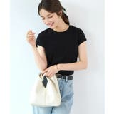 ブラック | フライスフレンチスリーブTシャツ | futier land