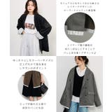 レイヤードダブルテーラードジャケット | futier land | 詳細画像3