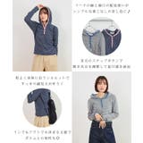 ボーダーヘンリーフーディ | futier land | 詳細画像3 