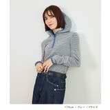 ボーダーヘンリーフーディ | futier land | 詳細画像5 
