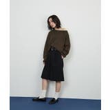 ボートネックオフショルニット | futier land | 詳細画像13