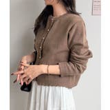 スカラップニットカーディガン | futier land | 詳細画像13 