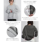 袖刺繍スウェット | futier land | 詳細画像3 