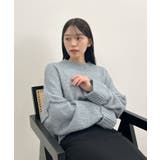 ふわふわな肌触り♪ワイドスリーブブークレニット | futier land | 詳細画像12 