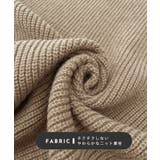 前後２wayでも華やぐ。zip付ミニ丈ニットワンピース | futier land | 詳細画像6 