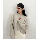 ふわふわな肌触り♪ワイドスリーブブークレニット | futier land | 詳細画像19 