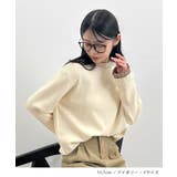 大人さりげないバイカラー。袖フリルニットトップス | futier land | 詳細画像6