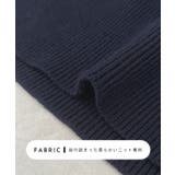 品よく着映える。配色レイヤード風ニット | futier land | 詳細画像5 