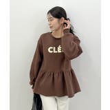 裾のフリルが映える！CLEFSロゴフリルスウェット | futier land | 詳細画像35 