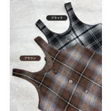 季節感たっぷり。起毛チェック柄ジャンスカ | futier land | 詳細画像3 