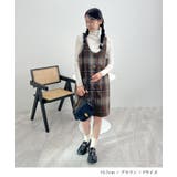季節感たっぷり。起毛チェック柄ジャンスカ | futier land | 詳細画像6 