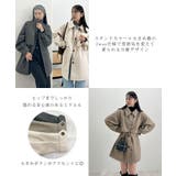 2wayカラーミドルコート | futier land | 詳細画像4 