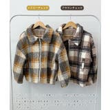 季節感をプラス。チェック柄ボアコート | futier land | 詳細画像2 