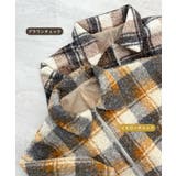 季節感をプラス。チェック柄ボアコート | futier land | 詳細画像3 