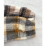 季節感をプラス。チェック柄ボアコート | futier land | 詳細画像25 