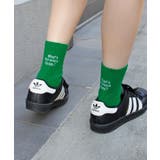 《ABYS》配色ロゴがアクセント。配色ロゴ刺繍ソックス | futier land | 詳細画像16 